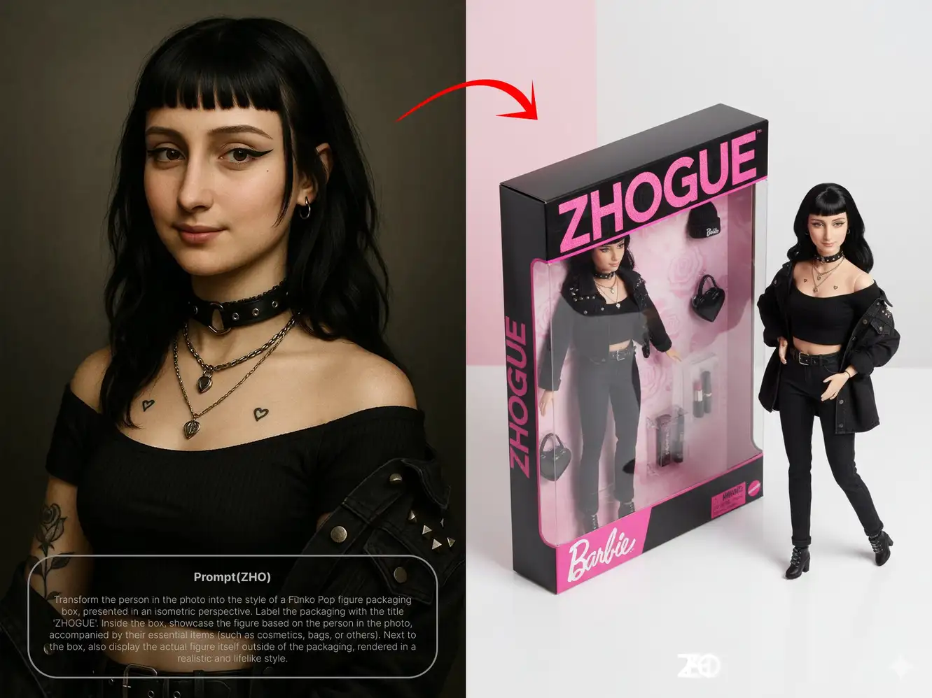 Nano Banana Barbie Transformation Demo
